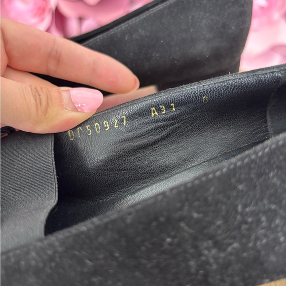 Salvatore Ferragamo Women's Black Tassel Loafers - Picture 6 of 7